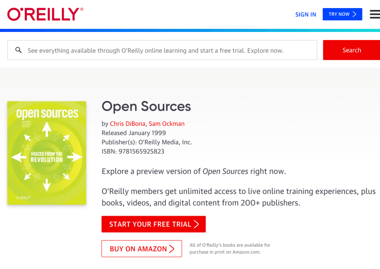 Open Sources(O'Reilly)